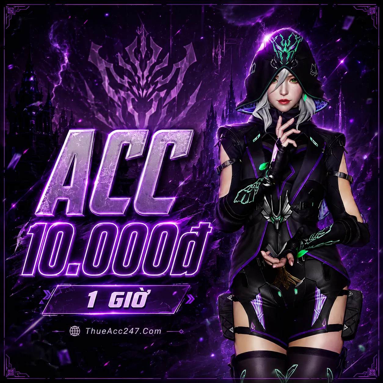 Acc 10K 1 Giờ
